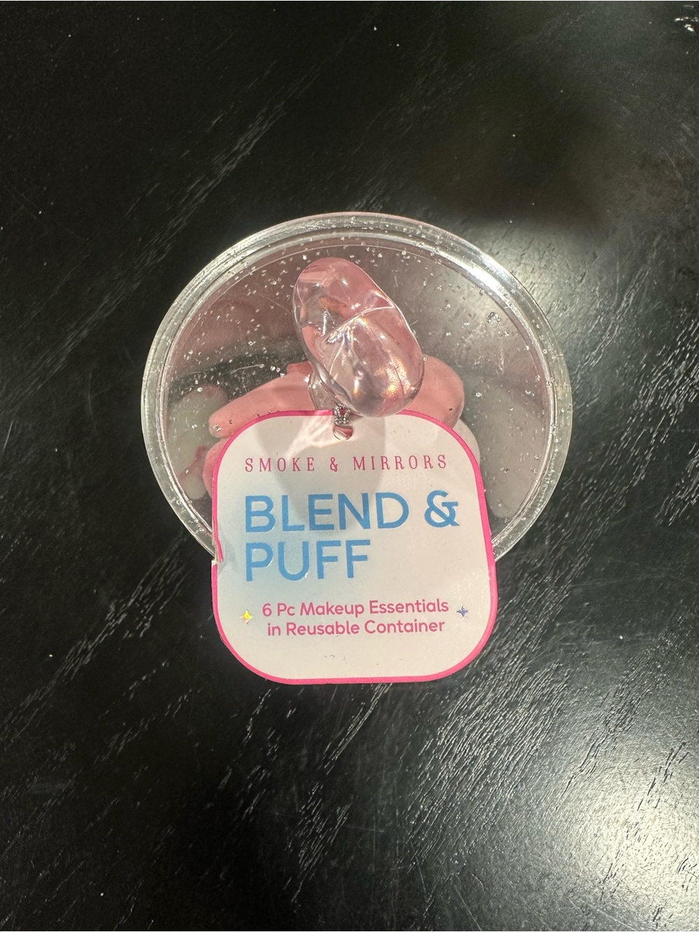 Smoke & Mirrors Blend & Puff Makeup Sponge Set - Pink